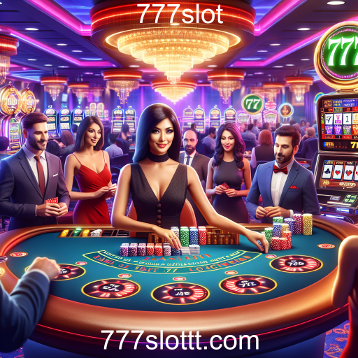 Experiência Imersiva: Jogos Ao Vivo no 777slot